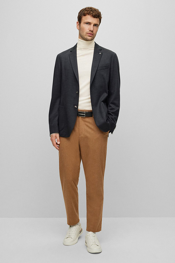 ΠΛΕΚΤΗ ΜΠΛΟΥΖΑ BOSS - 131 ΕΚΡΟΥ